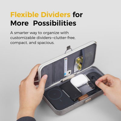 Edizard PowerCube 4 in 1 Wireless Charger & Organizing Box 5