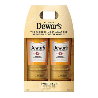 Buy DEWARS 15YO TWIN PACK (2X1000ML) 40% 1000ML Online in