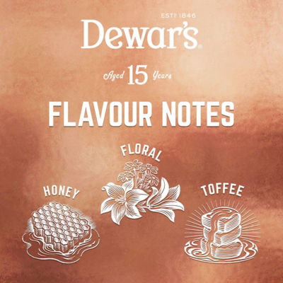 DEWARS 15YO TWIN PACK (2X1000ML) 40% 1000ML 3