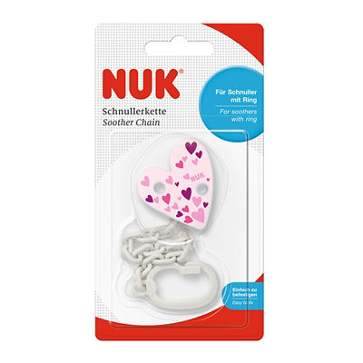 NUK Soother Chain With Clip 4