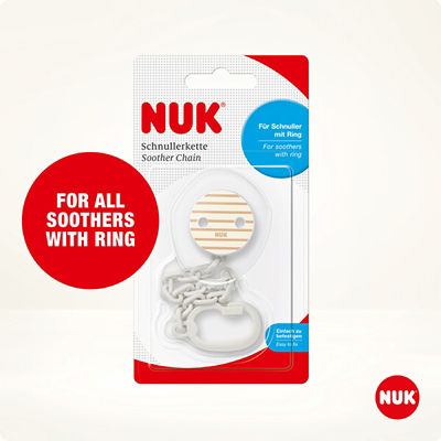 NUK Soother Chain With Clip 5
