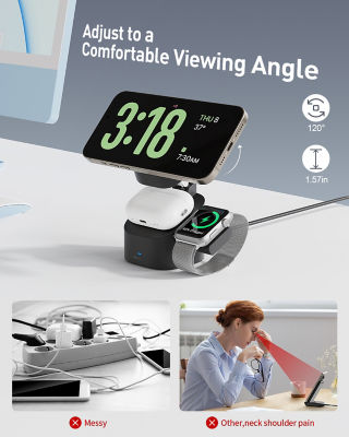IWALK STANDME POWER 三合一无线充电器 3