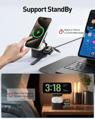 IWALK STANDME POWER 三合一无线充电器 5