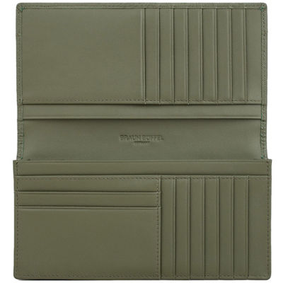 BRAUN BÜFFEL Braun Buffel Eyana-A Bifold Long Wallet with Zip Compartment in Sea Kelp 4
