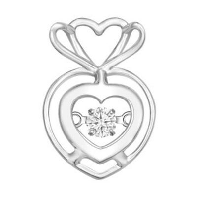 Goldheart Dazzlo Diamond High Hearts Pendant 1