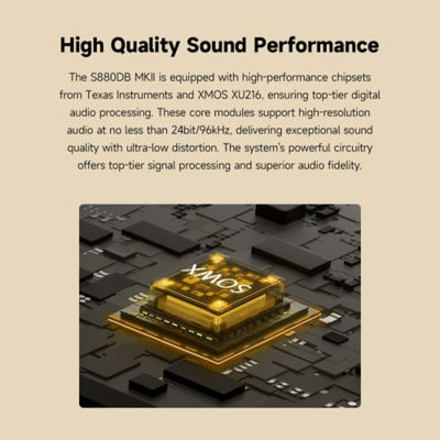EDIFIER 漫步者书架箱 S880DB MKII 高清音频蓝牙 88W 7