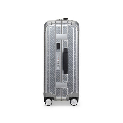 BOSS | Samsonite Silver Aluminium Cabin Suitcase 4