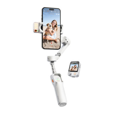 Hohem iSteady V3 Ultra 3-Axis AI Phone Gimbal with Detachable Remote 1