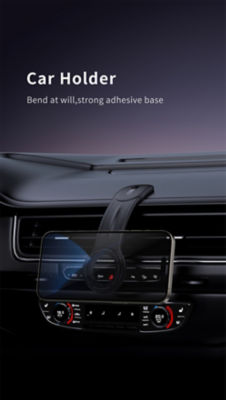 Recci Magnetic Foldable Car Holder RHO-C40 5