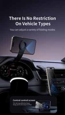 Recci Magnetic Foldable Car Holder RHO-C40 7