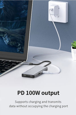 Recci 7-in-1 USB C Adapter Hub RH07 4