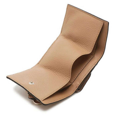 CHLOE Alphabet Mini Trifold Wallet Light Tan CHC21WP946F5726X 4