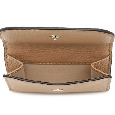 CHLOE Alphabet Mini Trifold Wallet Light Tan CHC21WP946F5726X 6