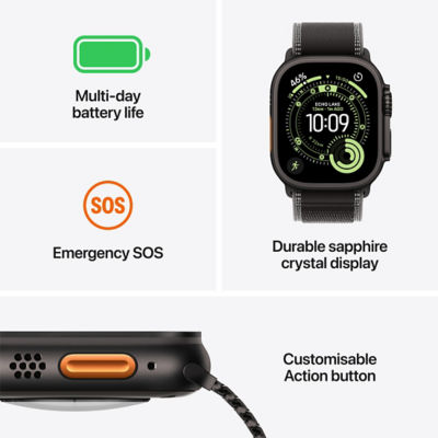 Buy Apple Watch Ultra Titanium Case GPS Cellular Online in
