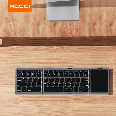 Recci Triple Folding Touch Pad Bluetooth Keyboard RCS-K01 4