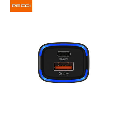 Recci PD 20W Car Charger RQ02 3