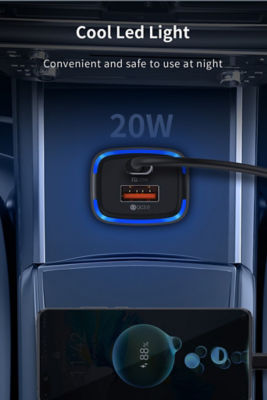 Recci PD 20W Car Charger RQ02 7
