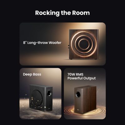 EDIFIER T5S POWERED SUBWOOFER 70W 3