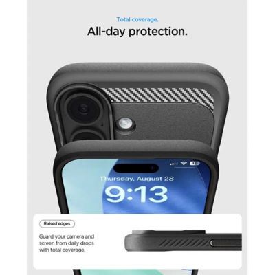 Spigen iPhone 17 Case 6.3" Rugged Armor Magfit 5