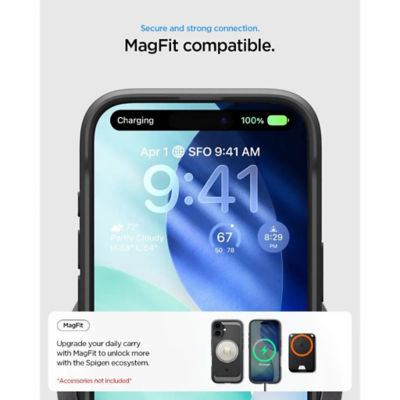 Spigen iPhone 17 Case 6.3" Rugged Armor Magfit 7