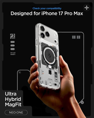 Spigen iPhone 17 Pro Max Case 6.9" Ultra Hybrid Neo One MagFit 2