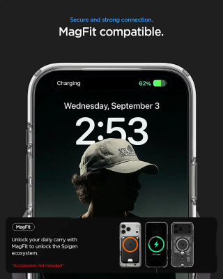Spigen iPhone 17 Pro Max Case 6.9" Ultra Hybrid Neo One MagFit 7