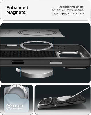 Spigen iPhone 17 Pro Case 6.3" Enzo Aramid T MagFit 5