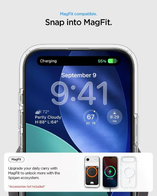 Spigen iPhone Air Case 6.6" Ultra Hybrid Magfit 4