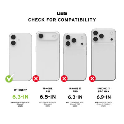 UAG iPhone 17 Case 6.3" Pathfinder Clear Magnetic 5
