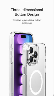 Recci iPhone 15 Plus Crystal Clear Magnetic Case 4