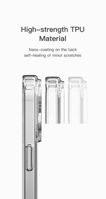 Recci iPhone 15 Plus Crystal Clear Magnetic Case 7