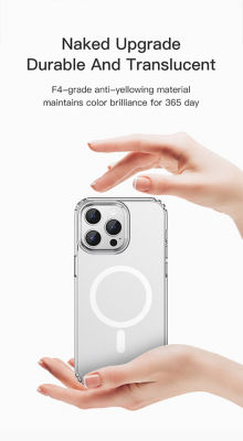 Recci iPhone 15 Plus Crystal Clear Magnetic Case 8