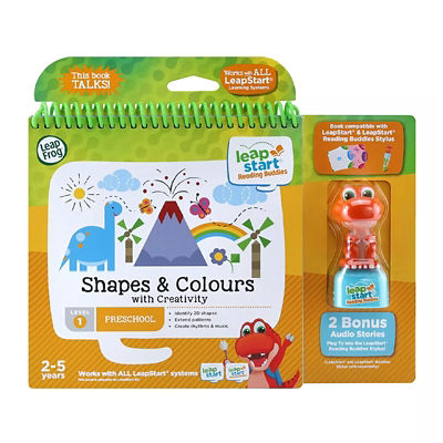 LeapFrog LeapStart Reading Buddies: Shapes and Colours With Creativity Book 6