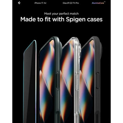 Spigen iPhone Air Privacy Screen Protector Glas.tR EZ Fit Pro HD [1 Pack] 8