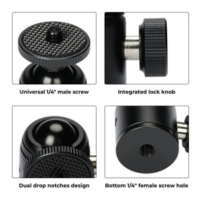 OBSBOT Extendable Tripod Mini Ball Head 3