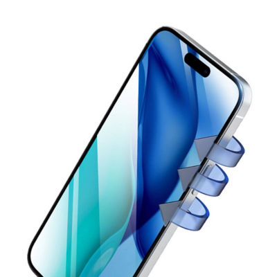 Recci iPhone 15 Plus Glass Screen Protector 5