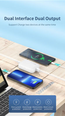 Recci 10000mah PD 20W Mini Power Bank RPB-P32 6