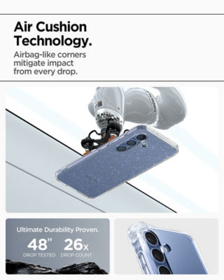 Spigen Samsung S25 case Liquid Crystal Glitter - Crystal Quartz 4