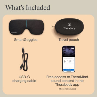 Theragun/Therbody Smart Goggles 2nd Generation Eye & Temple Massager 10
