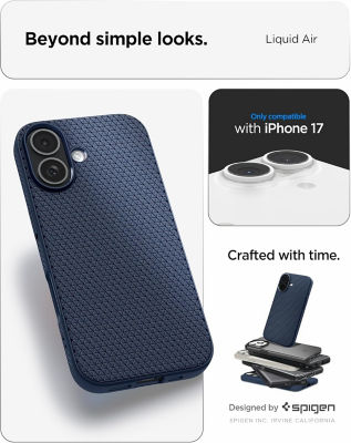 Spigen iPhone 17 Case 6.3" Liquid Air 4