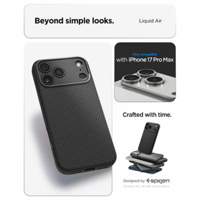 Spigen iPhone 17 Pro Max Case 6.9" Liquid Air 5