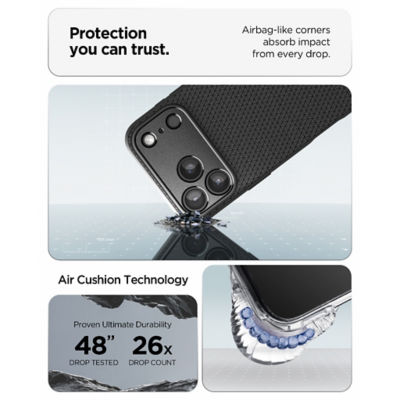 Spigen iPhone 17 Pro Max Case 6.9" Liquid Air 6