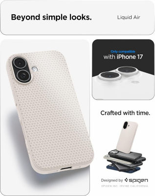 Spigen iPhone 17 Case 6.3" Liquid Air 4