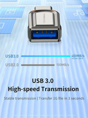 Recci USB 3.0 to Type C OTG Adapter RDS-A16C 5