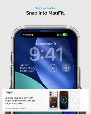 Spigen iPhone 17 Case 6.3" Ultra Hybrid Magfit 7
