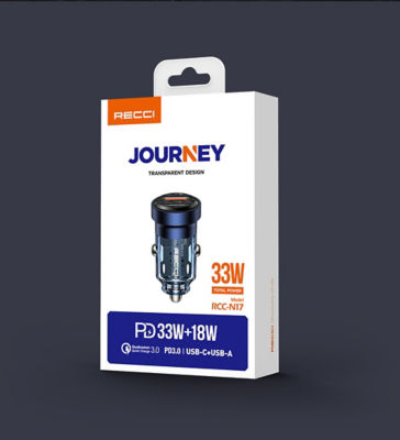 Recci Journey 33W Dual Port Car Charger RCC-N17 9
