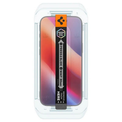 SPIGEN [Bundle of 2] Spigen iPhone Air Tempered Glass Glas.tR EZ Fit 2