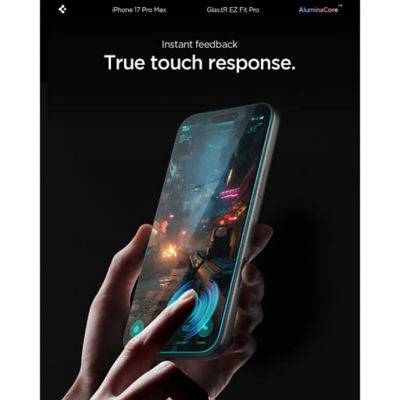 Spigen iPhone 17 Pro Max Screen Protector [1 Pack] EZ Fit Pro HD 5
