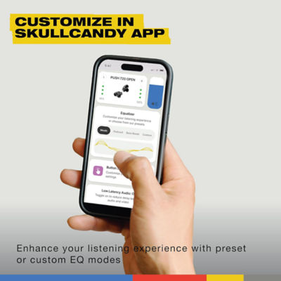 Skullcandy Push 720 Open Wireless Open Ear Bluetooth Earbuds 6