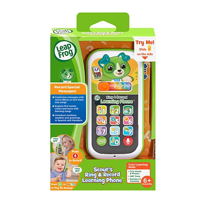 LeapFrog Scout's Ring and Record Learning Phone 4
